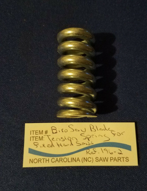 Blade Tension Spring for Biro 3334FH 1433FH Meat Saw Replaces 196-2